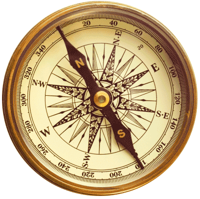 The compass!